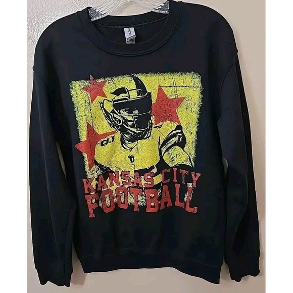 Kansas City Chiefs Crewneck Sweatshirt Women Size Small Super Bowl Champions NFL - Picture 1 of 8